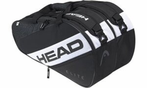 Sac de padel noir et blanc de la marque Head reference Elite Padel supercombi