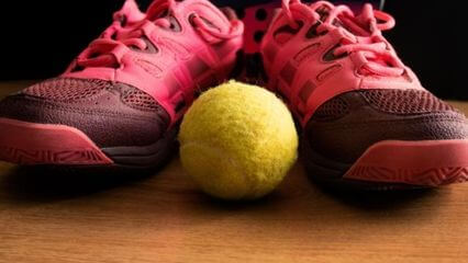 miniature de chaussures de padel