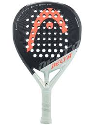 raquette de Padel de couleur blanc, noir et rose